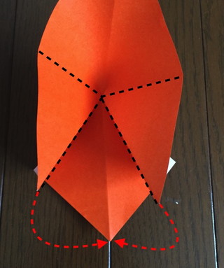 リボンの折り方5-2